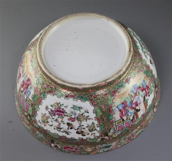 A Chinese famille rose bowl, 19th century, 37cm